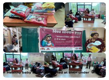 Healthy Baby show celebration done at BMH under WBW