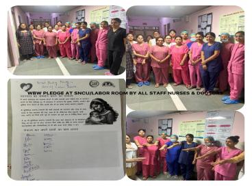 WBW pledge and Health talk