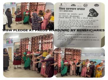 WBW pledge and Health talk