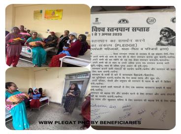 WBW pledge and Health talk